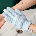Exfoliating Shower Gloves Deep Clean Scrubbing Glove For Body Unisex Bath Scrub Exfoliator Mitts Massaging Beauty Skin Care Tool