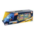 48CM Truck Carry Case With 6 Diecast Cars + 14 Accessories
