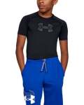 Boys' Heatgear Armour Short Sleeve - BLACK-004 Ysm