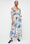 Superbalist Bardot Cut Out Midi Dress - Doodle Parrots