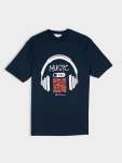 Music Qr Code Tee - Navy - Navy XXL