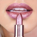 Gel Lipstick With Shimmering Rose Hue: Moisturizing Durable And Suitable For All Skin Types