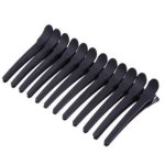 Clips Sectioning Long Plastic Black 6