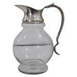 Glass Crystal Jug With Handle 21CM