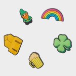 Crocs St. Patricks Day 5 Pack 5 Pack _ 180453 _ Multi - All Multi