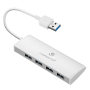 Volkano X Media Series 4 Port USB Hub With Power Adaptor