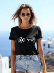 Optic Fitted Tee - Black - Small