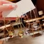 Delicate Metal Heart Pendant Hoop Earrings Iron Jewelry Elegant Sexy Style For Women Dating Earrings