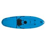 Buddy Sports Fishing Kayak With Rod Holders - Blue