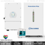 Deye 8KW Hybrid Power Solar Inverter With Hina Power Gem Plus 14.3KWH Battery Inverter Kit