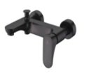 Montella Bath Mixer W type + H shower Black - Noag& 039 S Market