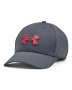 Men's Ua Blitzing Adjustable Cap - Downpour Gray / Osfm