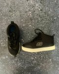 Sketches Black High Ankle Shoes Size 13