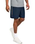 Men's Ua Woven Graphic Wordmark Shorts - ACADEMY-408 XS