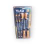 Professional Magnetic Screwdriver Set 8 Pcs Phillips & Flathead