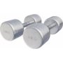 Fixed Chrome Dumbbells 2X 10KG