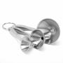 Set Of 3 Stainless Steel Funnels For Kitchen Zeakone Small Strainer Funnel Kitchen Funnels With Metal Long Handle Tools For Transferring Fluid Liquid And