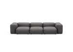 Three Module Sofa - Knit - Dark Grey - 314CM X 115CM