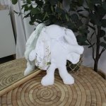 Snippit Snuggle Bunny Pretty White Flowers