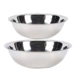 Heavy Duty Stainless Steel Mixing Bowl - 2 Piece