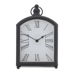 @home Table Clock Arched Frame Iron 24X16CM