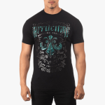 Mens Oak Aged Short Sleeve Tee Black - 10XL