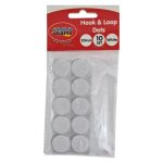 Hook And Loop Dots 20MM 10 Piece