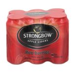 Strongbow Red Berries Cans 6 X 440ML