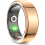 Volkano Ring Series Smart Ring With Charging Case - 20MM VK-5098-VL-GD