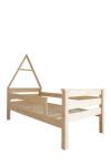Single Safety Toddler House Bed - Raw - Mb Pine