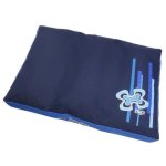 Rogz Pet Products Rogz Flat Podz Medium 83CM X 56CM X 10CM Dog Bed - Indigo Bones On Navy And Royal Blue