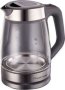 Russell Hobbs Glass Kettle 1.7L Black Glass