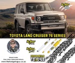 Toyota Land Cruiser 76 Raw 4×4 Off Road Suspension Kit For
