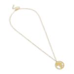 Goldair Gold Africa Solid Round Chain Necklace