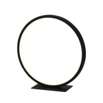 Ring Metal Table Lamp Gold Black - Black