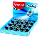 Maped Classic 1 Hole Metal Sharpener Box Of 20