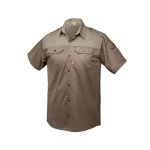 Men's Kalahari Shirt S S - Bark & Putty - 5XL