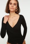 Wrap Tee - Black