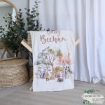 Fleece Blanket Safari Beige Splash