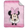 Disney Minnie 'all About The Bow' Sherpa Throw