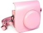 Tuff-Luv E10_94 Faux Leather Camera Case For Instax MINI 8-8S - Pink