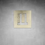 Business Sign D06 - 800 X 800 Matt White Warm White