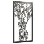 Lady Nature - Line Art Metal Wall Art Home D Cor 81X41CM -