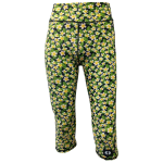 High Waist Funky 3 4 Leggings - Frangipani - Ladies L - 36