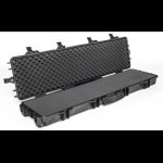 52" Double Rifle Case Waterproof Protection Heavy Duty