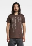 G-star Raw Lower Case Text R T - Retro Blue