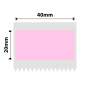 NB751 - NIIMBOT - B1 / B21 / B3S / B4 - 40X20MM - 320 PINK LABELS