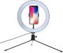Selfie Ring Light 10-INCH 24W 5500K LED Light Kit For Phone Video & Pics