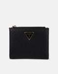 Guess Wells Black Snap Id Purse - One Size Fits All Black