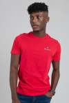 Essential Crew Neck Tee - Red - XXL
